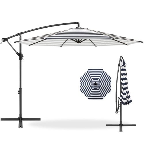 Offset Hanging Patio Umbrella - 10ft - Lot 594