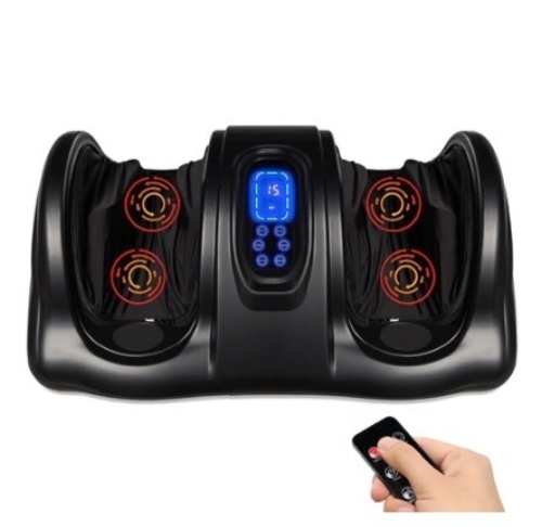 Therapeutic Foot Massager, Black - Lot 648