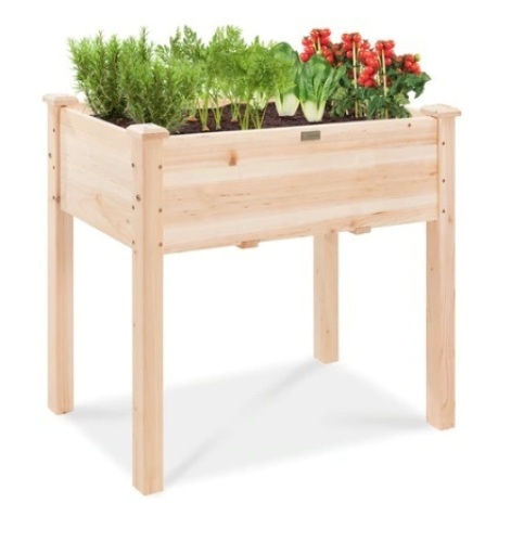 Raised Garden Bed, 34x18x30in - Lot 655