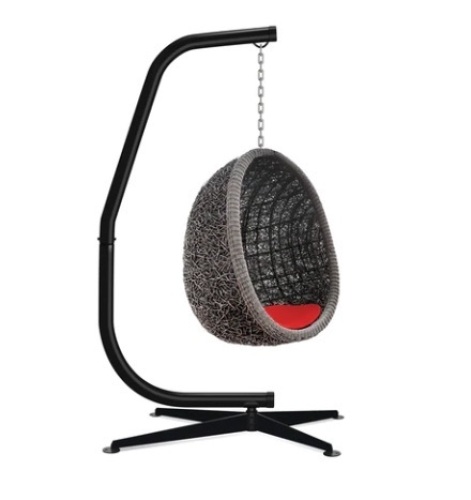 Curved Hanging Hammock C-Stand, Stand Only - Lot 666