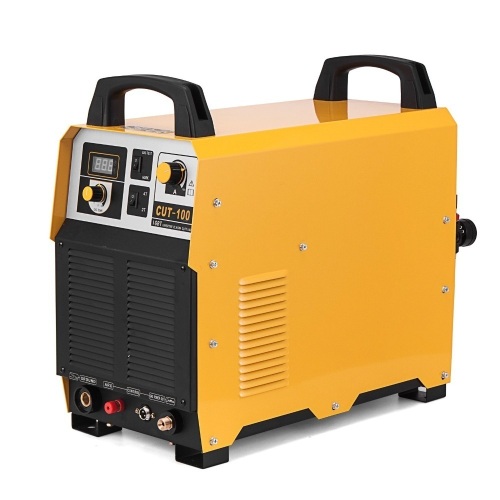 Cut-100 Pilot Arc Plasma Cutter 100a Igbt Inverter Cutting Machine Max Cut 1.38". Appears NEw. Actual Product is Blue, Picture is for Reference - Lot 26a