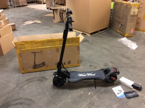 Wide Wheel Electric Scooter W1 - New - Lot 46