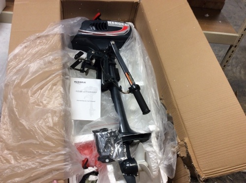 HANGKAI 3.5HP 2 Stroke Heavy Duty Outboard Motor. Appears New - Lot 72