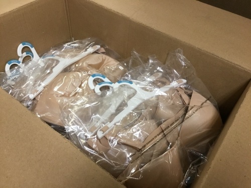 Case of (24) Pearl Tan 38DDD Bras - New - Lot 149