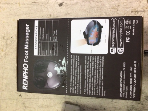 Renpho Foot Massager, New in Box - Lot 166