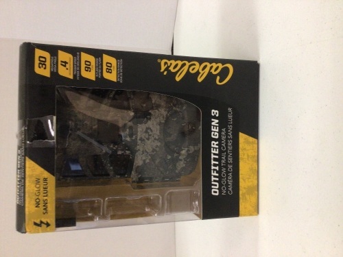 Outfitter Gen 3 30MP Black IR Game Camera, E-Commerce Return, Untested - Lot 179