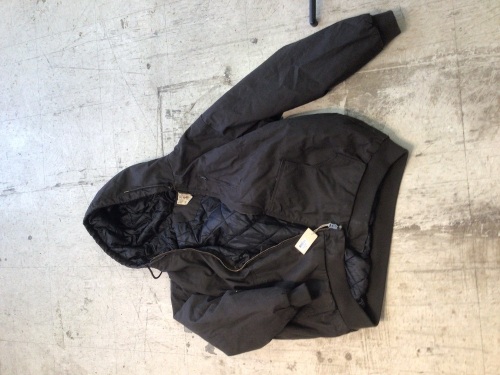 RedHead Washed Canvas Work Jacket for Men - Buffalo Brown - 2XL, New with Tags - Lot 194