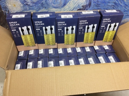 Case of Chrider Oil Sprayers for Cooking, 2 Packs, 100 ml - New - Lot 260