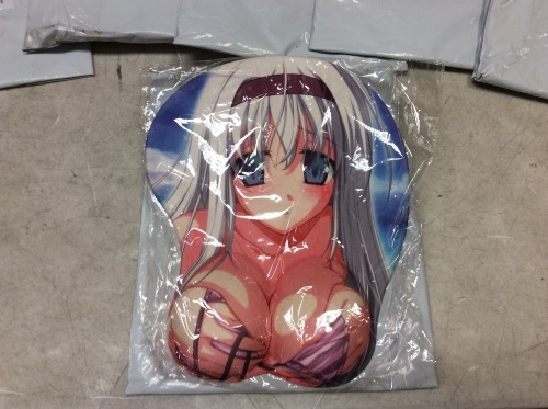 Lot of (13) Anime Girl 3D Wrist Rest Mouse Pads - New - Lot 302