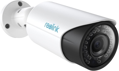 Lot of (2) Reolink IP PoE Security Camera 4 Megapixels Super HD 2560x1440 4X Optical Zoom Bullet Outdoor Indoor IR Night Vision Motion Detection RLC-411 - Appear New  - Lot 319