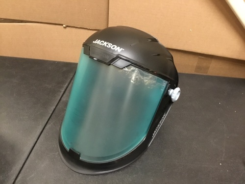 Jackson Safety Lightweight Maxview Face Shield with Ratcheting Headgear - Appears New  - Lot 335