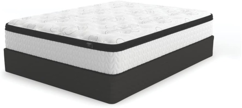 Signature Design by Ashley Chime 12" Plush Hybrid Mattress, Queen - New/Unopened - Lot 349