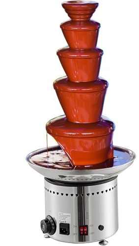Commercial 5-Tier Stainless Steel Chocolate Fondue Fountain ANT-8070 - Appears New - Lot 367