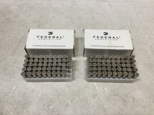 100 Rounds - (2) Boxes of Federal .38 Special  - Lot 369