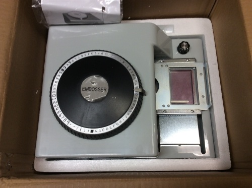 Vevor PVC Code Printer Embossing Machine - Appears New  - Lot 503