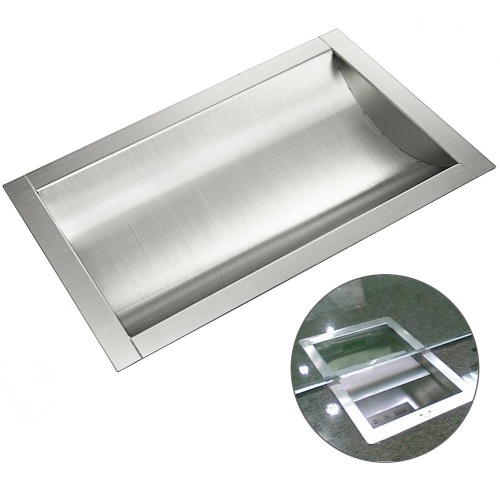 Lot of (2) VEVOR 304 Stainless Steel Drop-in Deal Trays - New  - Lot 508