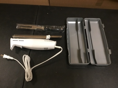 Hamilton Beach Electric Knife with Storage Case - Appears New, Tested/Works  - Lot 534