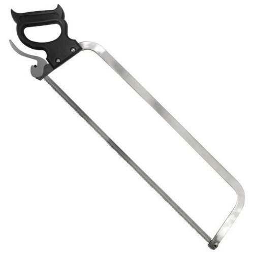 Weston 47-2501 25" Stainless Steel Butcher Hand Meat Saw - Appears New   - Lot 547