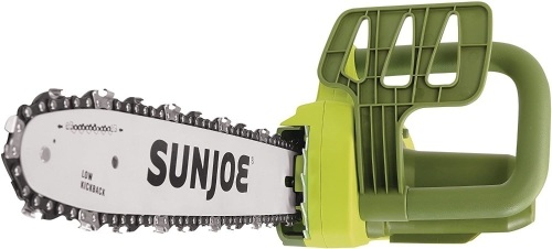 Sun Joe SWJ599E 14" 9-Amp Tree Limb Master Electric Handheld Chainsaw with Low-Kickback - E-Comm Return, Appears New   - Lot 567