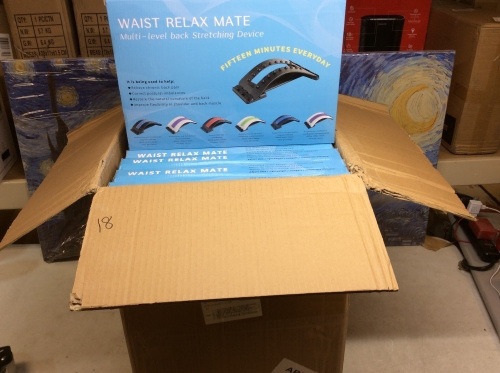 Case of (18) Waist Relax Mate Multi-Level Back Stretching Devices - New - Lot 570