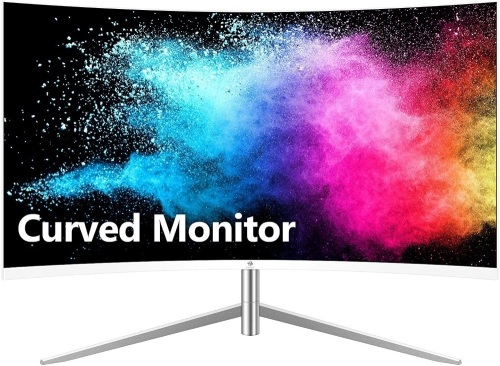Z-Edge U24C 24" Curved Gaming Monitor, Full HD 1080P, LED Backlit - Appears New  - Lot 594