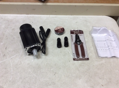 Vevor Servo Motor 750w 2.4nm Ac Servo Cable Kit 220v F Cnc Mill Machine - Appears New   - Lot 603