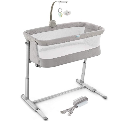 Kidsclub Baby Bedside Height Adjustable Standalone Sleeper for Infants - E-Comm Return, Appears New - Lot 649
