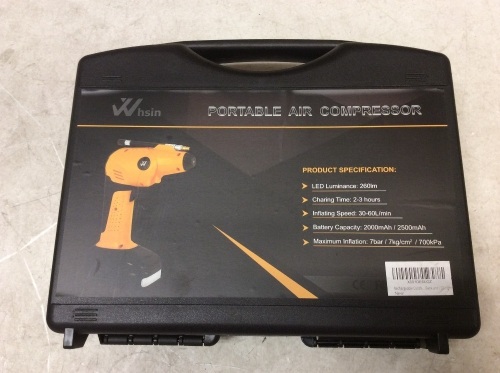 Handheld Multifunction Cordless Air Compressor TAP-03A - Appears New  - Lot 758