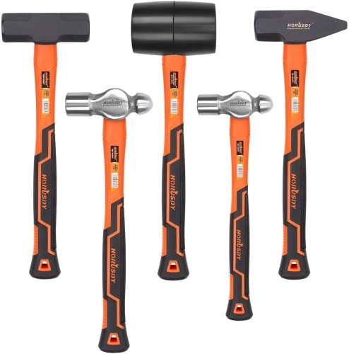 HORUSDY 5-Piece Hammer Set - New  - Lot 789