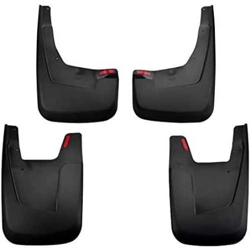 Tecoom Mud Flaps Splash Guards for 2019-2021 Ram 1500 w/ Fender Flares Front and Rear Black Set of 4 - New  - Lot 829