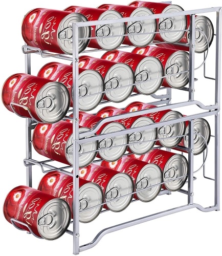 Lot of (2) Simple Trending 2-Pack Soda Can Beverage Dispenser Rack for 12 oz Cans - E-Comm Return, Appears New  - Lot 865