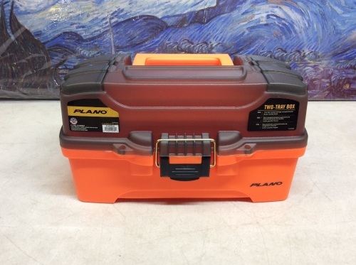 Plano 2-Tray Tackle Box w/Dual Top Access - Appears New  - Lot 868