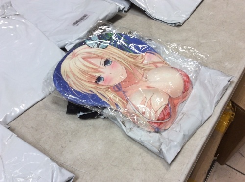 Lot of (17) Anime Girl 3D Wrist Rest Mouse Pads - New - Lot 1016