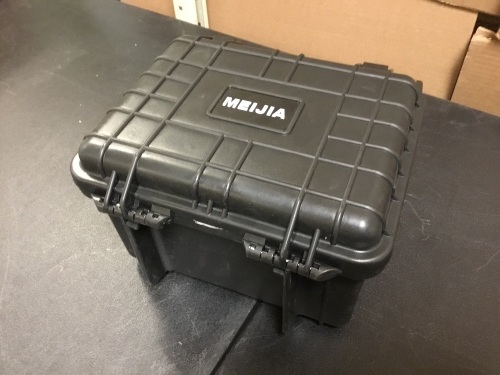 Meijia Waterproof Camera Hard Case with Foam - Appears New  - Lot 1036