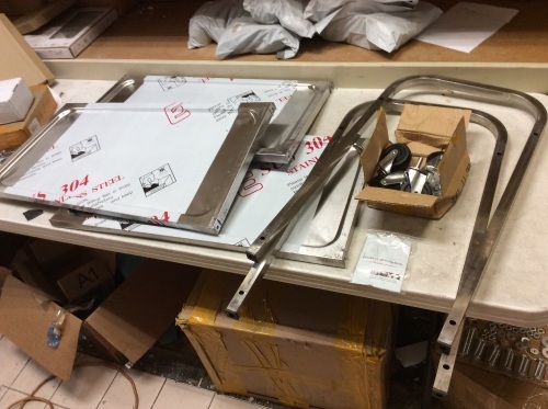 Stainless Steel Shelves - E-Comm Return, Unknown Condition - Lot 1061