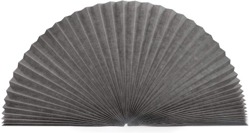 Arch Light Filtering Fabric Shade, Grey, 72" x 36" - Appears New  - Lot 1067