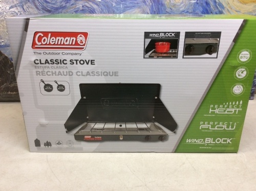 Coleman 2 Burner Classic Propane Stove - Appears New - Lot 1069
