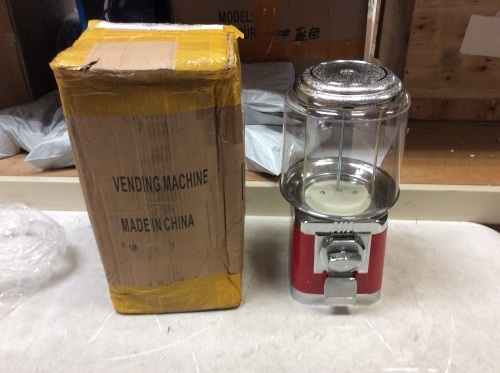 Vevor Countertop Gumball Candy Dispenser - E-Comm Return, Appears New with Missing Lock  - Lot 1115
