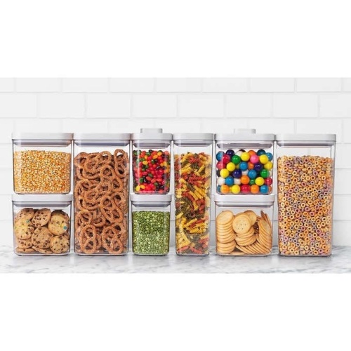 OXO SoftWorks 9-Piece POP Container Set - New   - Lot 1123