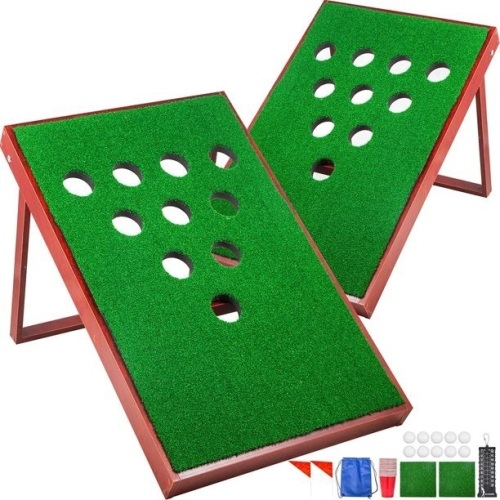 VEVOR 10 Holes Golf Cornhole Chipping Game - Appears New  - Lot 1137