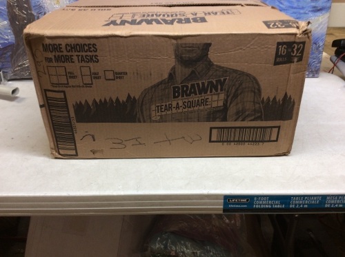 Brawny Tear-A-Square Paper Towels, 16 Rolls - New  - Lot 1215