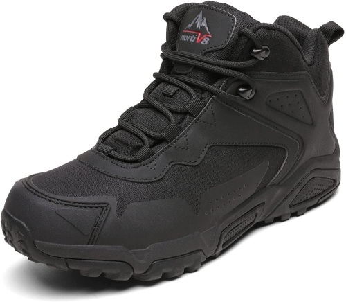 NORTIV 9.5 Men's Waterproof Hiking Boots Lightweight Mid Ankle Trekking Outdoor Tactical Combat Boots - Lot 500