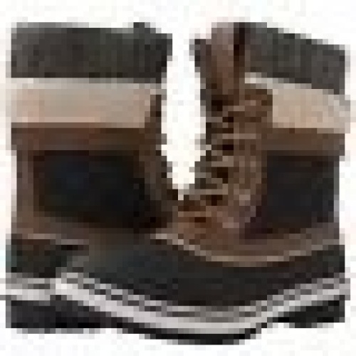 Globalwin Snow Boots for Women Winter Boots Dark Black/ Brown - Lot 505