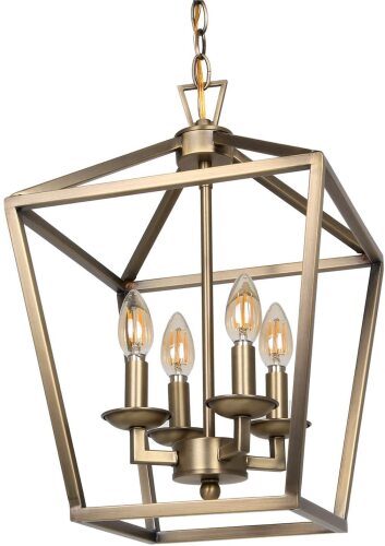 4-Light Chandelier Ceiling Light Fixture - Lot 2853