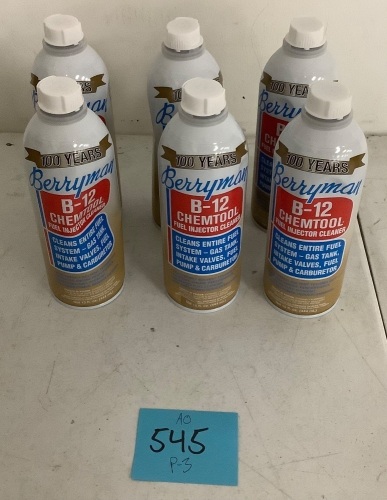 Case of (6) Berryman B-2 Chemtool Fuel Injector Cleaner - Lot 545