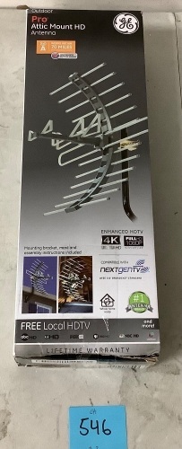 GE Pro Attic Mount HD TV Antenna - Lot 546