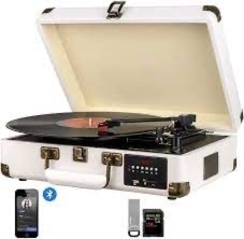 Turntable with Stereo Speakers - Lot 571