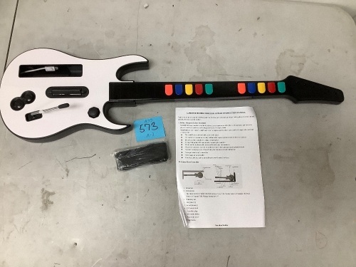 Wireless Gaming Guitar (for the Wii) - Lot 573