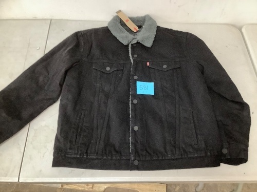 Levi's Sherpa Lined Jacket - Lot 581a