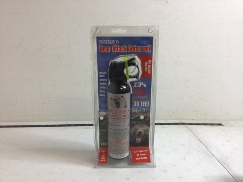 Frontiersman Bear Attack Deterrent, E-Commerce Return